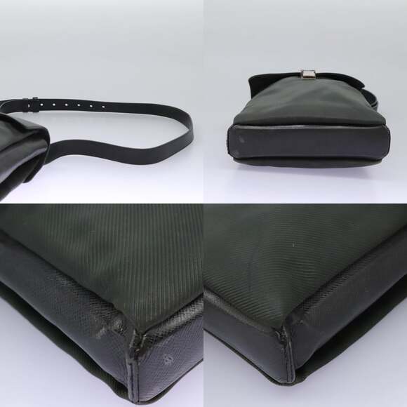 LOUIS VUITTON Taiga Saratov GM Shoulder Bag Ardoise M30892 - Picture 10 of 13